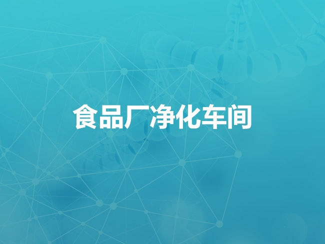 食品廠(chǎng)凈化車(chē)間